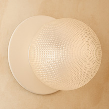 Lassie Diamond Cut Glass Warm White LED Outdoor Wall Light